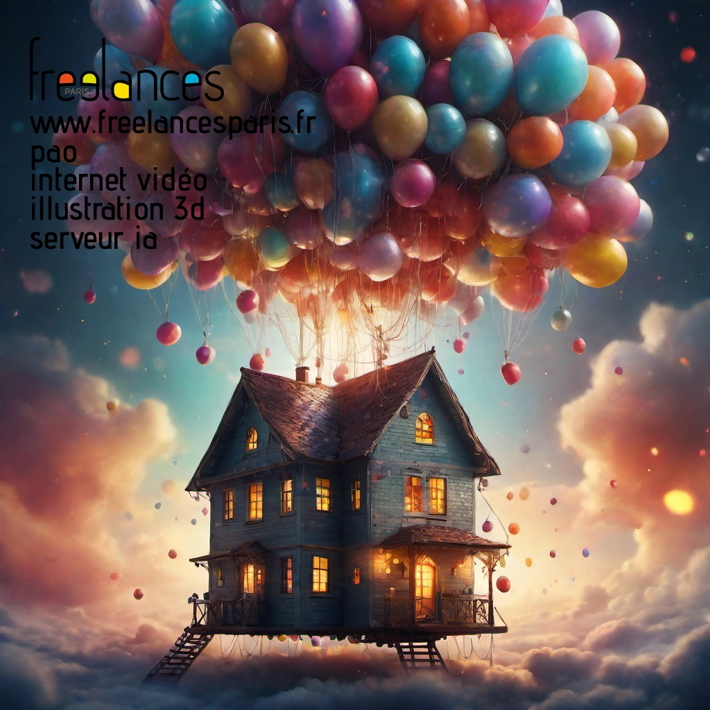 Pao mise en page internet vidéo illustration 3d serveur IA générative AI freelance paris studio de création magazines mqbskjw0